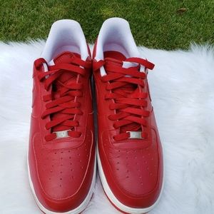 Red Nike Air Force One's